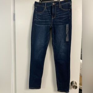 American Eagle Outfitters Dark Blue Skinny Jeans